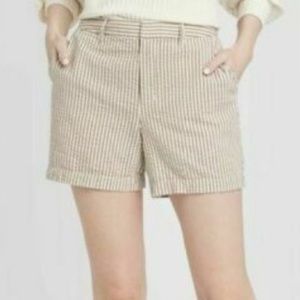 A New Day Stripped Shorts NWT